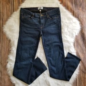 Paige Skyline Skinny Womens Med Wash Jeans Sz 30